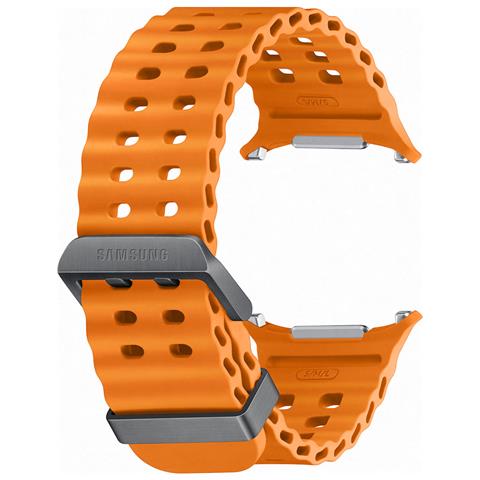 Bracciale Per Samsung Galaxy Watch Ultra 20mm Extreme Sport Edition, Arancione - Foto 1