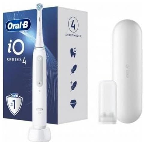 Oral-b Elektrinis Dantu Ã…ã‚â¡epetelis Io4 Ikraunamas, Suaugusiems, Ã…ã‚â epeteliu Skaicius Galvutes Ieina 1 - Foto 1