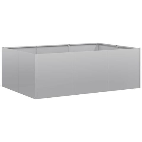 Fioriera 120x80x40 Cm In Acciaio Zincato - Foto 2