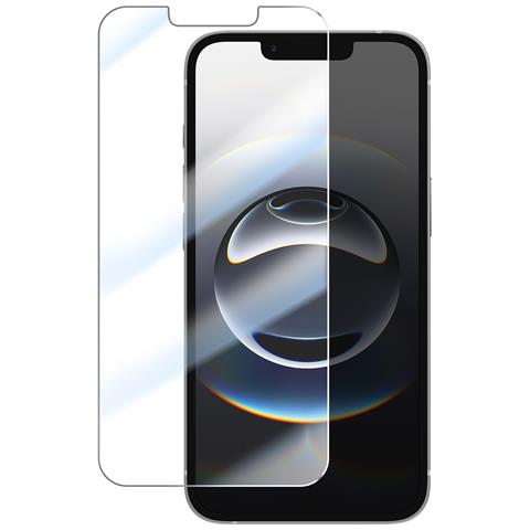 Pellicola Vetro Temperato Per Iphone 16e Antigraffio Antimicrobico, Trasparente - Foto 1