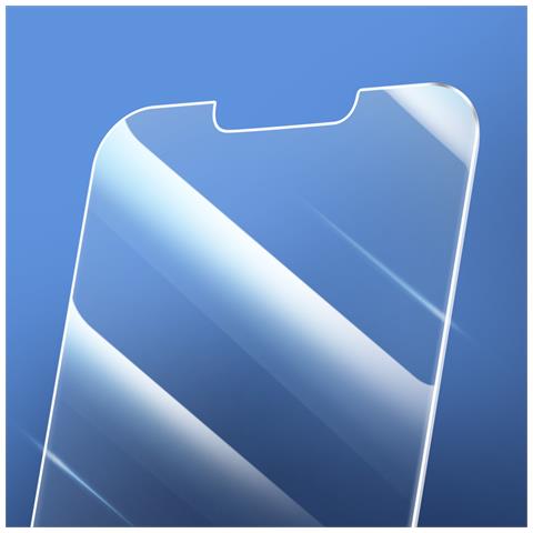 Pellicola Vetro Temperato Per Iphone 16e Antigraffio Antimicrobico, Trasparente - Foto 5