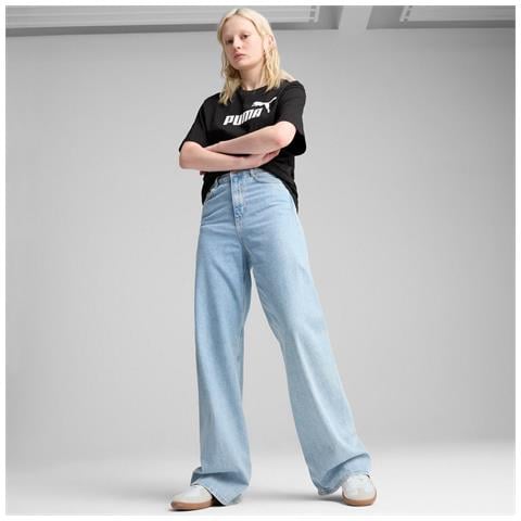 Ess No. 1 Logo Relaxed Tee 68497001, Donne, Nero, Xs - Foto 2