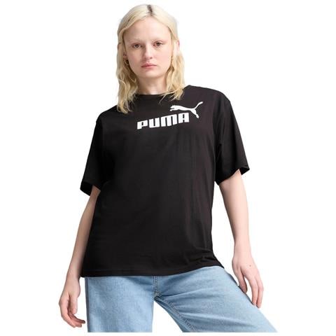Ess No. 1 Logo Relaxed Tee 68497001, Donne, Nero, Xs - Foto 1