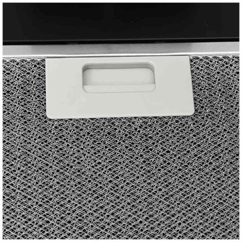 Lusso Casadino -  Cappa A Parete 60 Cm In Acciaio E Vetro Temperato Nero - Foto 8