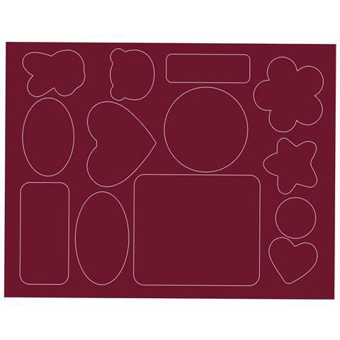 Toppe Per Riparazione Piumini, Toppe Termoadesive Per Abbigliamento, 10 Pezzi Red  Modello 1 - Foto 3