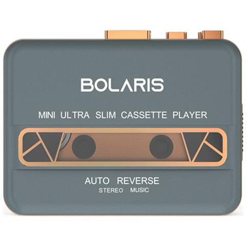 Walkman Stereo Con Inversione Automatica Modello Kobe, Blu - Foto 2