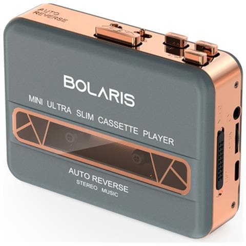 Walkman Stereo Con Inversione Automatica Modello Kobe, Blu - Foto 1