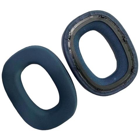 Cuscinetti Auricolari Di Ricambio In Gel Per Cuffie Bowers & Wilkins Px 7s2/px8 (2 Pezzi) Blue - Foto 2