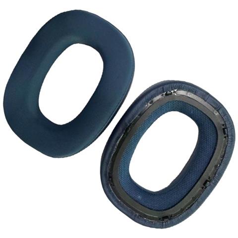 Cuscinetti Auricolari Di Ricambio In Gel Per Cuffie Bowers & Wilkins Px 7s2/px8 (2 Pezzi) Blue - Foto 3