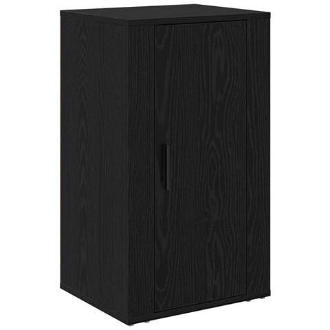 Credenza Rovere nero 40 x 33 x 70 cm Legno multistrato - Foto 1