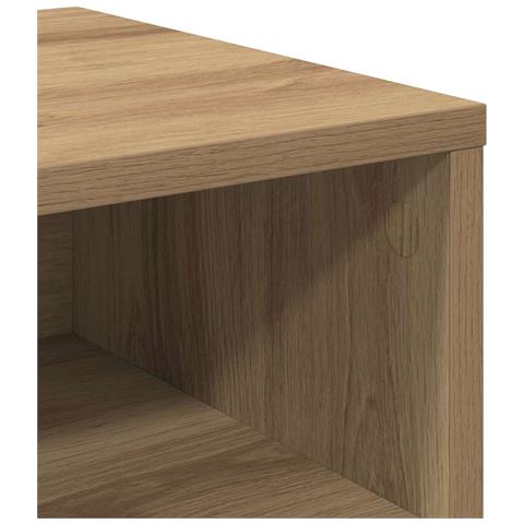 Armadio da Notte 2 pcs rovere artigianale 40 x 40 x 30 cm - Foto 9