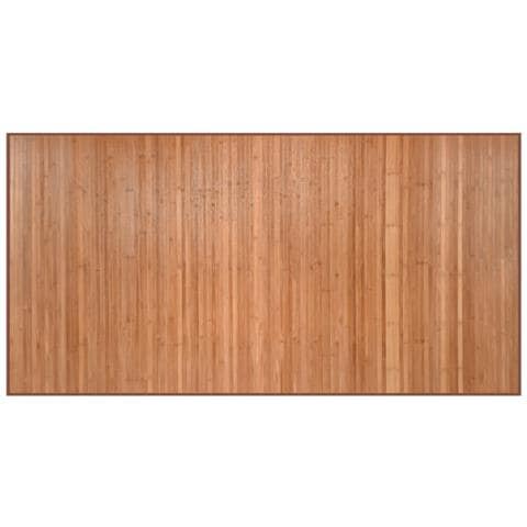 Tappeto Rettangolare Naturale 100x200 cm in Bambù - Foto 1