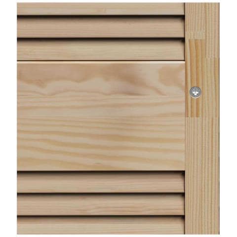 Porta per Armadio 2 pcs Naturale 140.5 x 2.1 x 49.5 cm - Foto 9