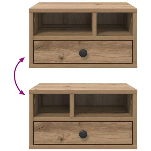 Supporto per Stampante Rovere artigianale 40 x 32 x 24 cm - Foto 9