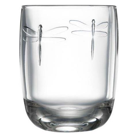 Dragonfly Glass 280 ml Set di bicchieri da acqua Libellules - Foto 2
