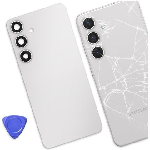Coperchio Batteria Di Ricambio Per Galaxy S24 Con Adesivo Integrato - Foto 4
