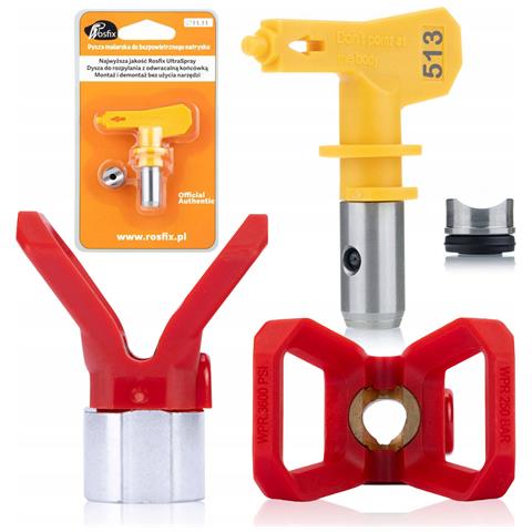 Set Di Accessori Per Verniciatura - Ugello Ultra Spray Modello 513 | Protezione E Precisione | Compatibile Con Pistole Verniciatura 7/8'' - Foto 1