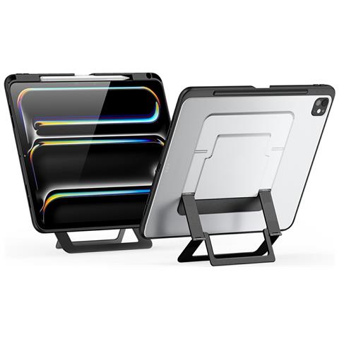 Cover per iPad Pro 13 (2025) - TPU+PC, Antiurto, Con Soporte - Foto 2