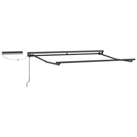 Struttura della tenda elettrica retrattile Antracite 2,5 x 2 m - Foto 1