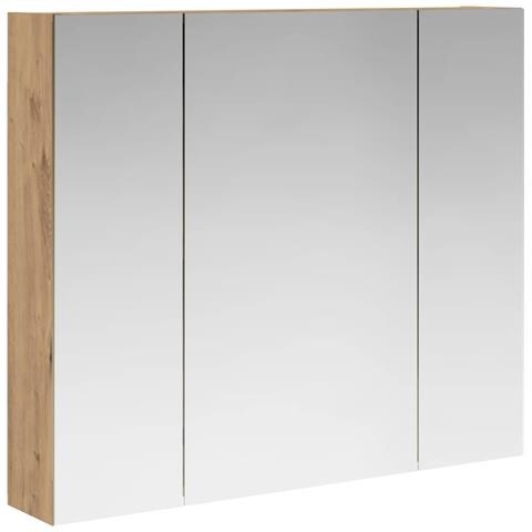 Mobiletto per specchio da bagno con porta Rovere Artigianale - Foto 1