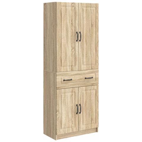Set di armadi 2 pcs Rovere Sonoma Legno ingegnerizzato - Foto 1