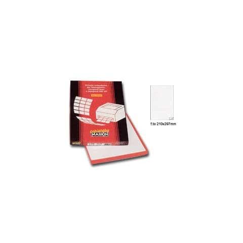 etichetta adesiva c / 503 rosso 100fg a4 210x297mm (1et / fg) - Foto 1