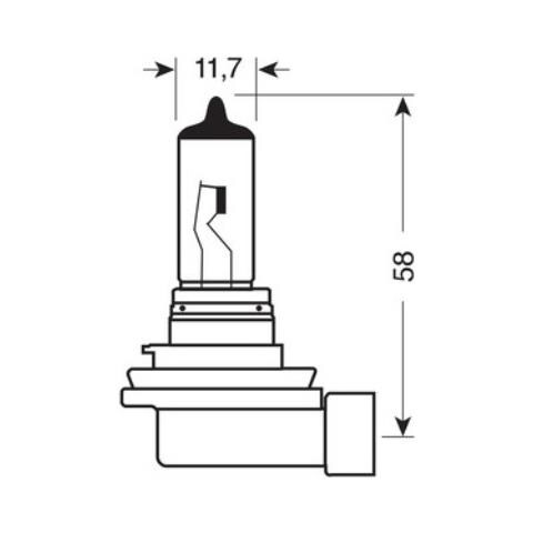 Cp. lampade H8 Blu-xe 12v. 35w Pgj19-1 - Foto 2