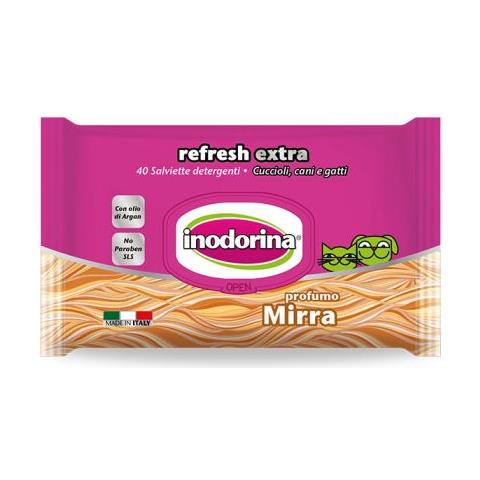 Refresh Extra Da 40 Salviette Per Cani E Gatti Alla Mirra - Foto 2