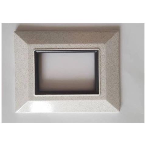 Placca Placchetta Placchette Compatibili Per Serie Axolute Sq Colorate - Bianco Opaco 7 - Foto 1