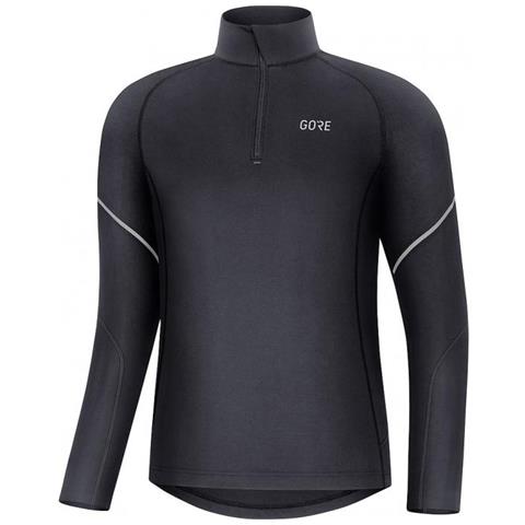 Gore Mid Ls 1/2 Zip Maglia Running Uomo Taglia S - Foto 1