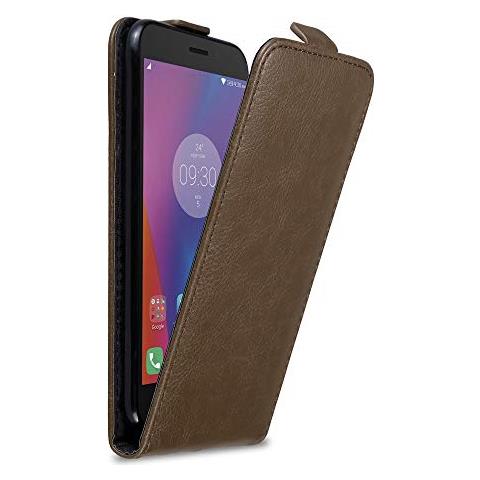 Custodia Compatibile Con Lenovo K6 / K6 Power In Bruno Caffè - Coperchio Protettivo In Design Flip Con Chiusura Magnetica - Foto 1