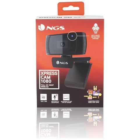 Webcam Full Hd 1920x1080p, Usb 2.0, Microfono Omnidirezionale Incorporato, Lunghezza Cavo 2mt, Sensore Cmos 1/4, Angolo Visu - Foto 2