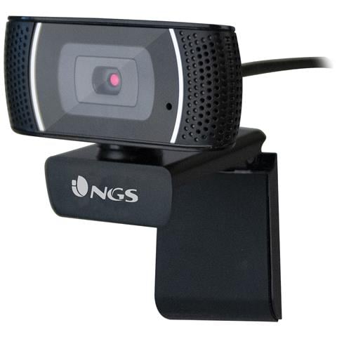 Webcam Full Hd 1920x1080p, Usb 2.0, Microfono Omnidirezionale Incorporato, Lunghezza Cavo 2mt, Sensore Cmos 1/4, Angolo Visu - Foto 1