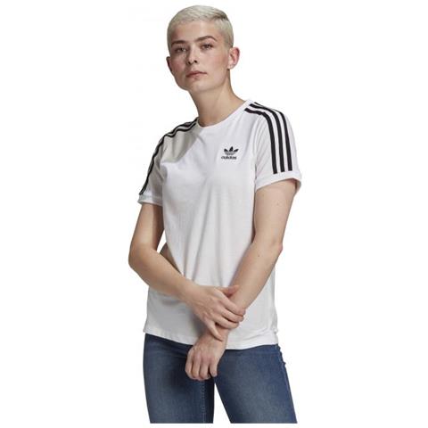 3 Stripes Tee T-shirt Manica Corta Donna Taglia 46 - Foto 1