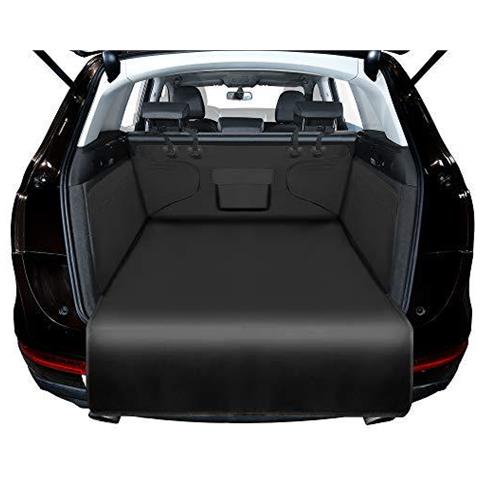 Car Boot Liner Protector - Antiscivolo Impermeabile Pet Dog Back Seat Cover - Durevole Lavabile Copribagagliaio Mat Viaggio Universale Per Camion Dellautomobile Suv (nero)  - Foto 1