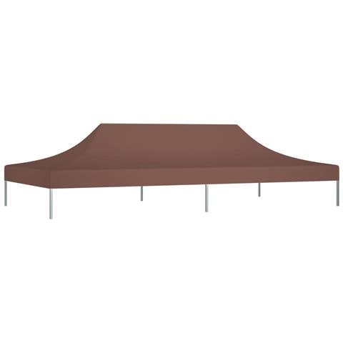 Tetto per Tendone per Feste 6x3 m Marrone 270 g / m² - Foto 6