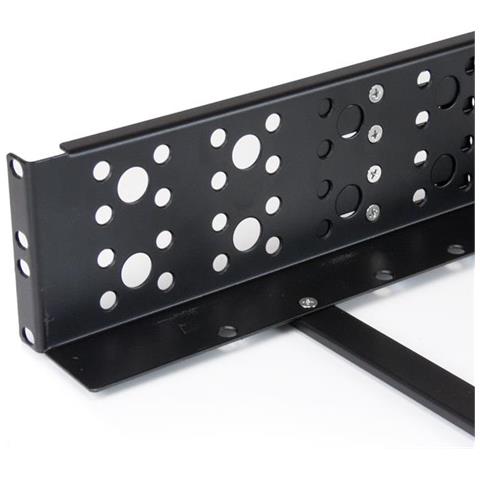 " Staffe Universali regolabili in profondità per Armadi e Rack da 19"" - 2U" - Foto 4