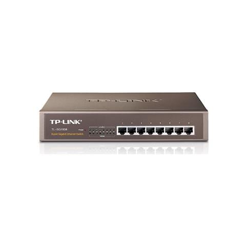 Ethernet Switch TP-LINK TL-SG1008 8 Porte - 8 x RJ-45 - 10/100/1000Base-T - Rack-Montabile, Desktop - Foto 2