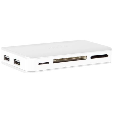 Catdette Type-C USB 3.0 (3.1 Gen 1) Type-C Argento, Bianco lettore di schede - Foto 2