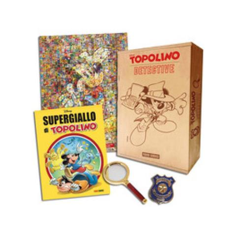 Topolino Detective. Box. Con Lente D'ingrandimento - Foto 1