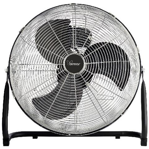 VS58 Ventilatore da Pavimento 3 Pale Diametro 45 cm Colore Argento / Nero - Foto 1