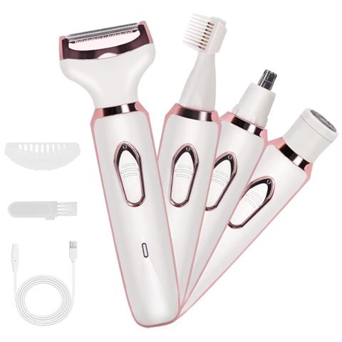 Rasoio ricaricabile per tessuti, levapelucchi con display digitale, rasoio elettrico portatile per maglioni con 3 velocità, 6 lame a foglia, rimuove pelucchi da vestiti, mobili, divani, maglioni