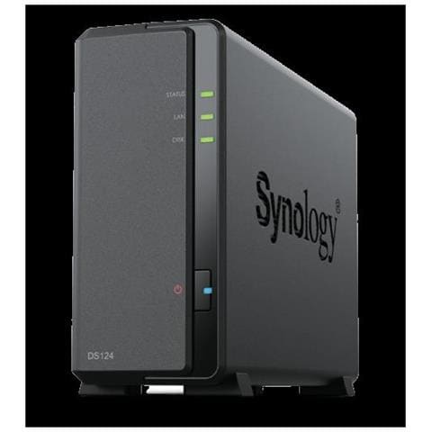 NAS DiskStation DS124 Collegamento Ethernet LAN Realtek RTD1619B 4 Core 1 GB DDR4 non-ECC Bay 1x 3.5" SATA HDD (Dischi NON Inclusi) - Foto 4