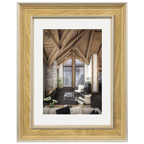 Rustic Quercia Cornice Per Foto Singola - Foto 1