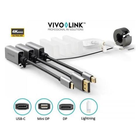 Proadring13s Cavo E Adattatore Video Hdmi Alluminio (pro Adapter Ring Usb-c, - Displayport, Mini - Displayport, - Foto 1