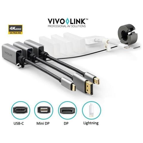 Proadring13s Cavo E Adattatore Video Hdmi Alluminio (pro Adapter Ring Usb-c, - Displayport, Mini - Displayport, - Foto 7