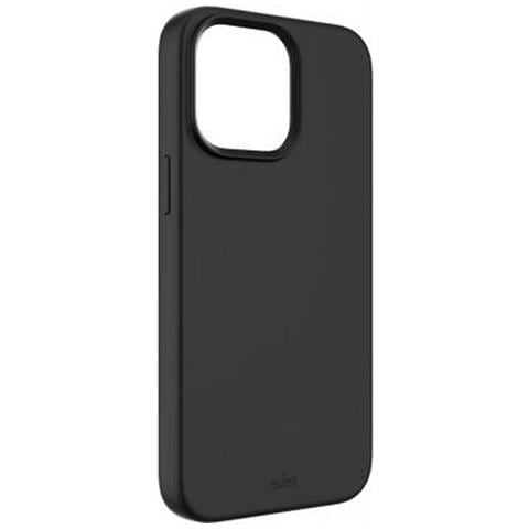 Cover Icon In Silicone Per Iphone 14 Pro Compatibile Con Magsafe, Nero - Foto 3