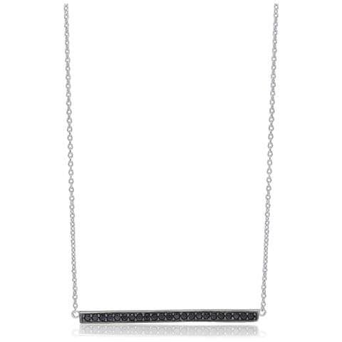Gioielli C1013-bk. Collana, Colore Grigio. Donna. - In ordine - Foto 3