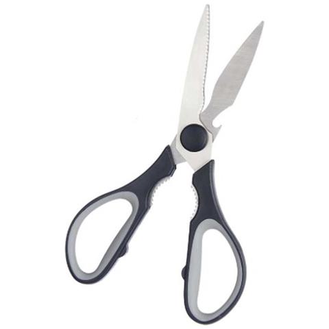 Forbicine Nero Argentato Acciaio Inossidabile 8,5 X 21 X 1,5 Cm (12 Unità) - Foto 2