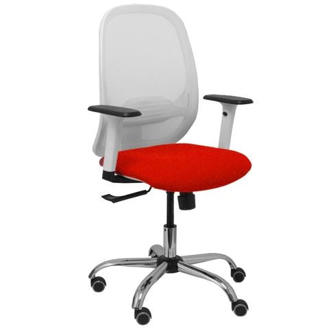 Sedia Da Ufficio 354crrp Rosso Bianco - Foto 1